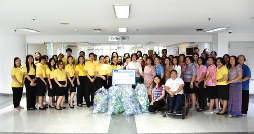 กองบริหารการคลัง ร่วมกิจกรรมหน่วยงานพาณิชย์คุณธรรม โดยมีคุณธรรม 5 ประการ พอเพียง วินัย สุจริต จิตอาสา กตัญญู ประจำปีงบประมาณ พ.ศ. 2568